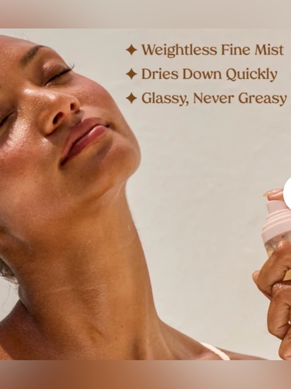 Kopari Sun Glaze Trio Luxury SPF skin care for face & body - Picture 5 of 6